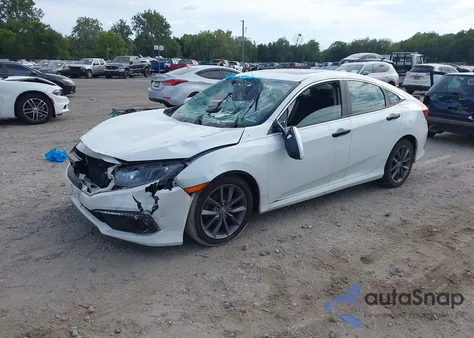 2019 Honda Civic Ex from USA, damaged, VIN 19XFC1F34KE215447